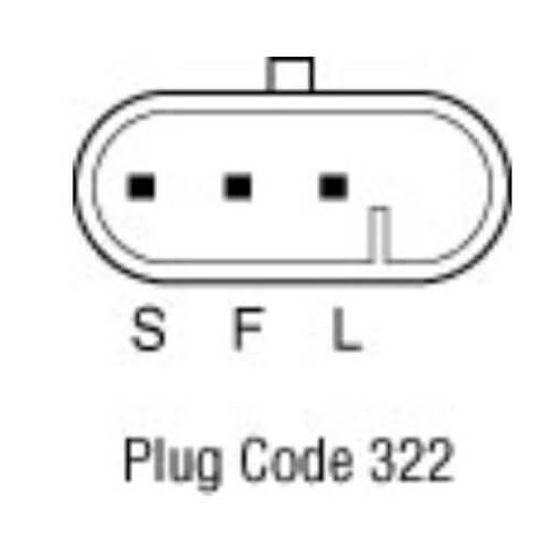 Rgulateur pour Lichtmaschine SG10S029 / SG10S035 / SG10S037