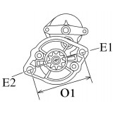 Anlasser ersetzt 128000-7600 / 128000-7601 / 128000-7602