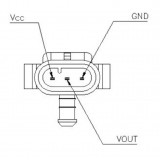 Sensor ersetzt GM 16165793 für PONTIAC / BUICK / CHEVROLET