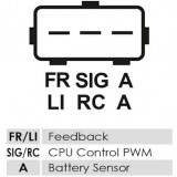 Regler für lichtmaschine DENSO 104210-2710 / 104210-3510 / 104210- 3511