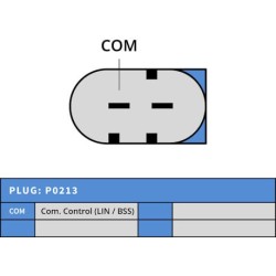 Alternador Valéo TG12C107 sustituye 0986CR6356 / 0986UR6356 Ford 120A
