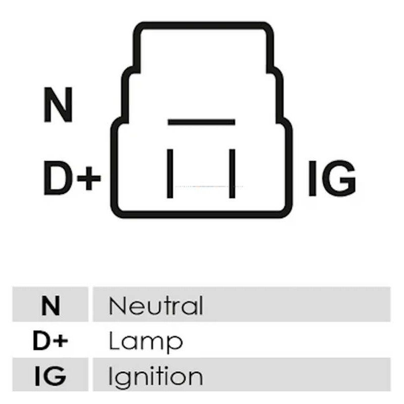 Alternatore sostituisce 0-35000-0013 / 0-35000-3010 / 1812002491