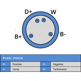 Alternatore valeo A13N281 sostituisce 2541768 / 541768 Deutz 50A