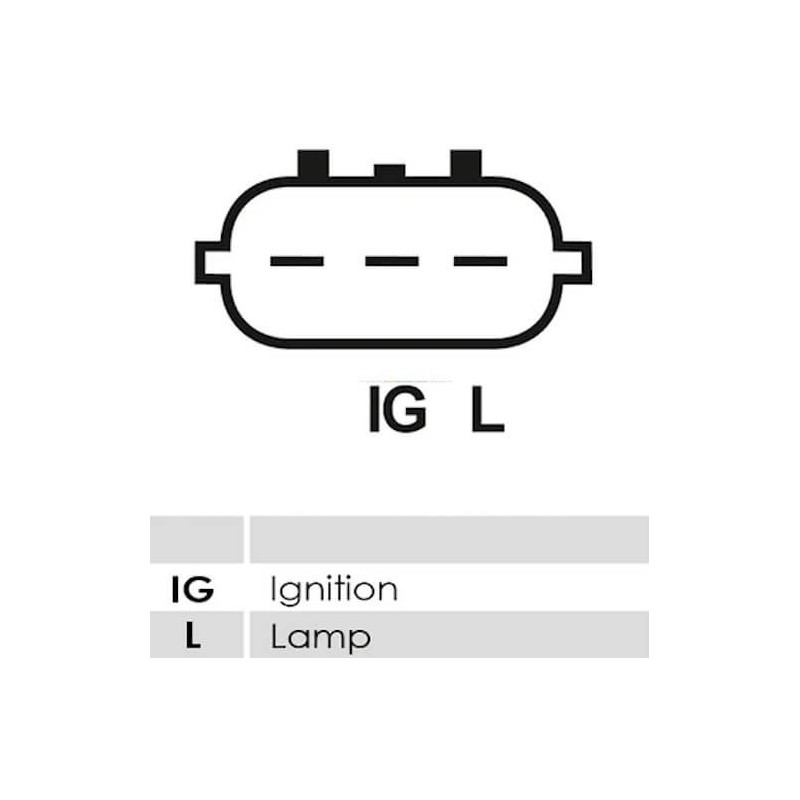 Lichtmaschine ersetzt 102211-1280 / 102211-2850 / 102211-2851 Komatsu 35A