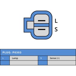 Alternador sustituye 031487 / 0986049880 / 10441946 / 111626 Mitsubishi 90A