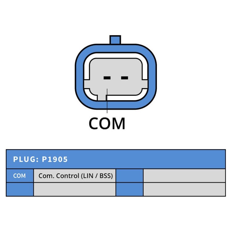 Alternador Denso 104211-9580 sustituye 104211-8210 / 104211-8211