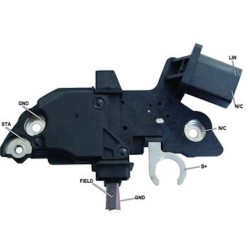 Regulador para alternador Bosch 0124625023 / Chrysler 68011841AA / 68011841AB