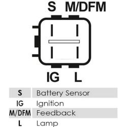 Lichtmaschine ersetzt 104210-3410 / 104210-5442 / 104210-5441 / 104210-5440