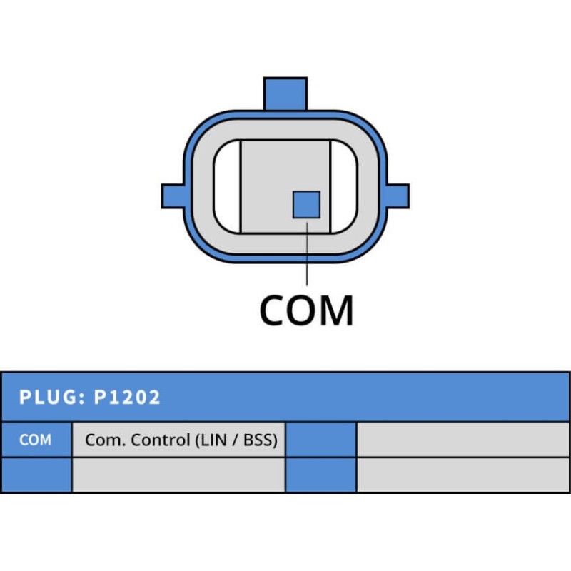 Alternador Mitsubishi A003TX2681 sustituye A3TX2681AM / 231003784R Renault 185A