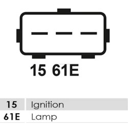 Regler für lichtmaschine  VALEO 2541884 / 2541912 / 2541961 Regler für lichtmaschine  VALEO 2541884 / 2541912 / 2541961