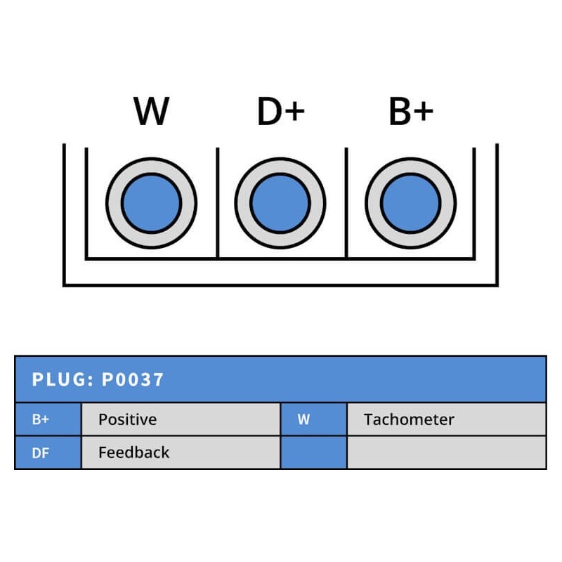 Alternatore sostituisce LRB161 / 54022708 / 24293 / 24396 / 34374a / 24293A / 54022495