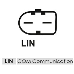 Alternador TG15C236 sustituye JX6T10300KB / JX6T10300KC Ford 165A