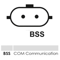 Regulator for alternator Bosch 0124325102 / 0124425012 / 0124425013