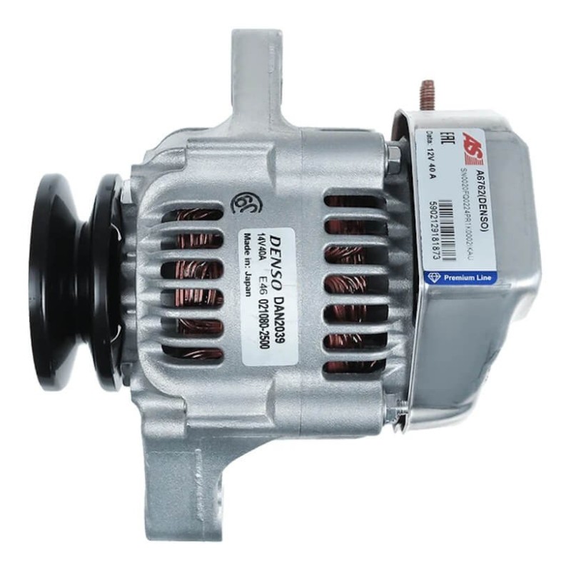 Alternator DENSO DAN2039 replacing Kubota 16404-64010 / 16404-64010