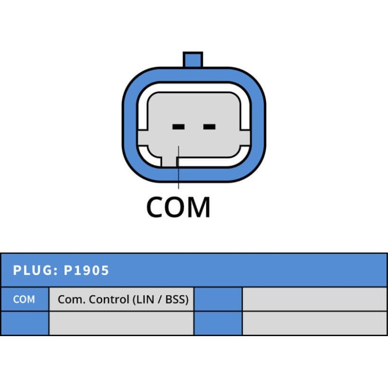 Alternateur remplace NRG12S010 / 1637302880 / 1686437380 Citroën/Peugeot 120A