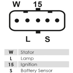 Regler für lichtmaschine Prestolite AVI150P2114HP / AVI150P2124HP
