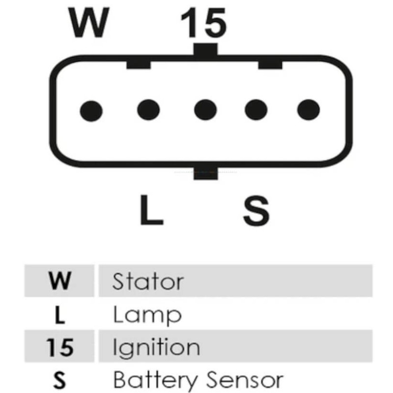 Regulador para alternador Prestolite AVI150P2114HP / AVI150P2124HP