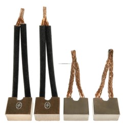 Juego de escobillas / carbón para motor de arranque D11E126 / D11E135 / D11E148