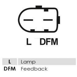 Alternator replacing fg18s022 / FG18S108 / 2543538