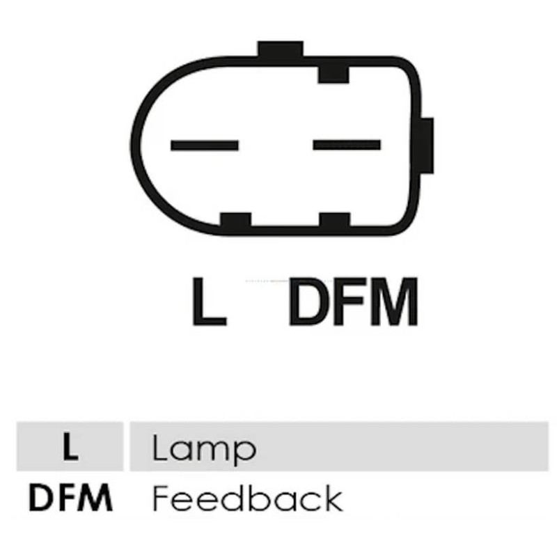 Alternatore sostituisce fg18s022 / FG18S108 / 2543538
