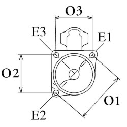 Arranque NUEVO sustituye  Valéo D6RA104 / D6RA101 / 455936