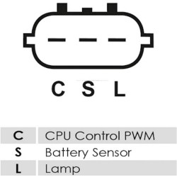 Alternateur remplace A3TX0781 / A003TX0781 / 237000AA660 Subaru 170A