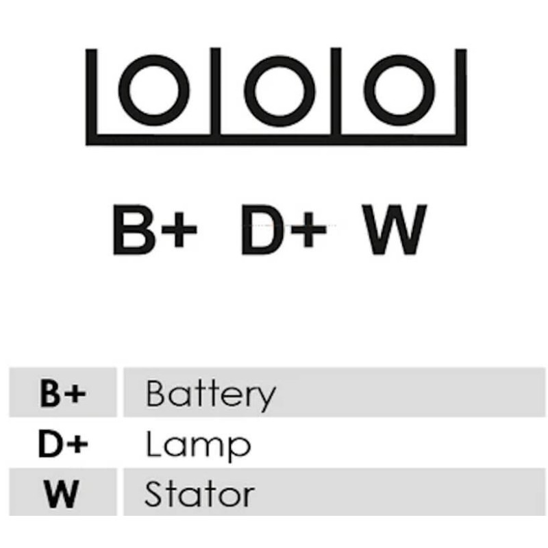 Lichtmaschine ersetzt BOSCH 0123310014 /  0120485029 / 0986036690