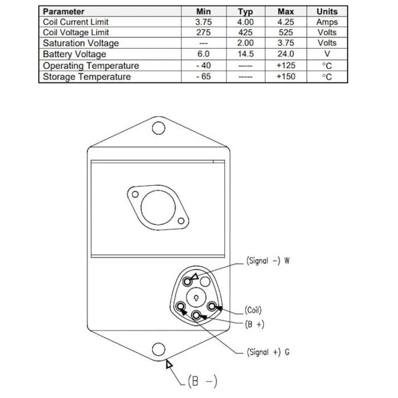 Zündmodul ersetzt Chrysler 3438850 / 3656127 / 3656128 / 3656900