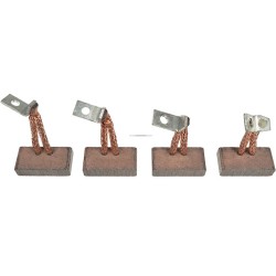 Juego de escobillas para motor de arranque Bosch 0001371001 / 0001371004 / 0001371005