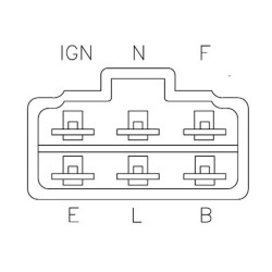 Regulador sustituye  Denso 026000-4520 / 026000-3880 / 026000-3350