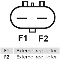 Regler für lichtmaschine  DENSO  421000-0040 / 421000-0042 / 421000-0043 / 421000-0051