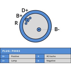 Lichtmaschine Delco remy 19020310 ersetzt 10459472 Case International 145A