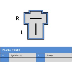 Alternatore TWA TRA-230 sostituisce 12140077201 / 12817077200