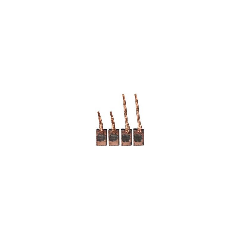 Set di spazzoles per motorino di avviamento Valéo D6G1 / D6G2 / d6g3 / D6G5