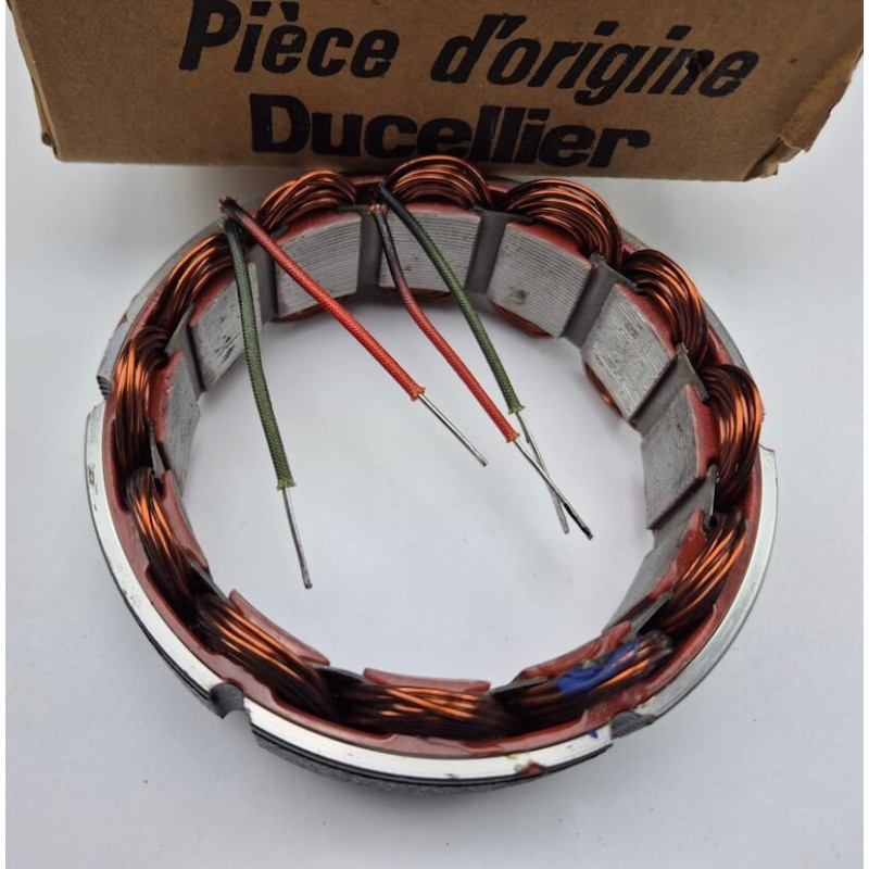 Stator pour alternateur Ducellier 5512008A / 7562A / 7563A Stator pour alternateur Ducellier 5512008A / 7562A / 7563A