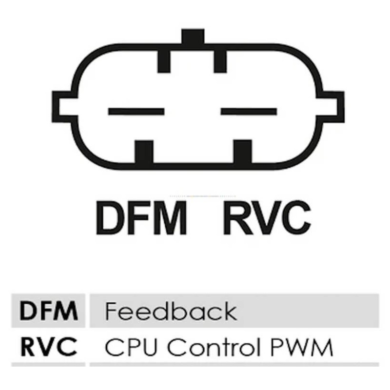 Regulator for alternator DELCO REMY 13500187 / 13579675