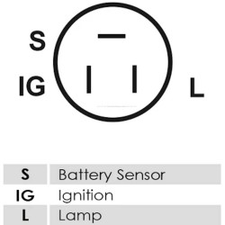Lichtmaschine ersetzt 100211-6930 / 27060-76305 / 27060-78305 Lichtmaschine ersetzt 100211-6930 / 27060-76305 / 27060-78305