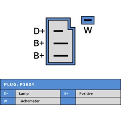 Lichtmaschine ersetzt 0120489981 / 0120489980 / MG376 Volkswagen 65A