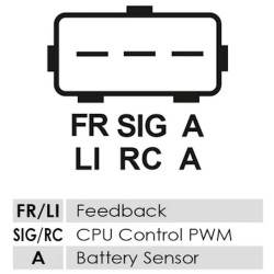 Alternateur Denso DAN931 / 1042102720 / 1042103542