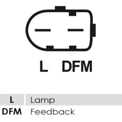 Alternador 0121715004 sustituye 01210AA47B / 0121715104 Volkswagen 180A