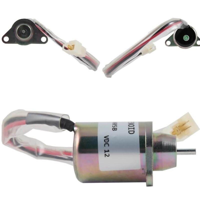 Solenoide d'arrêt pour Yanmar remplace 119653-77950 / 1503ES12S5SUC5S Solenoide d'arrêt pour Yanmar remplace 119653-77950 / 1503ES12S5SUC5S