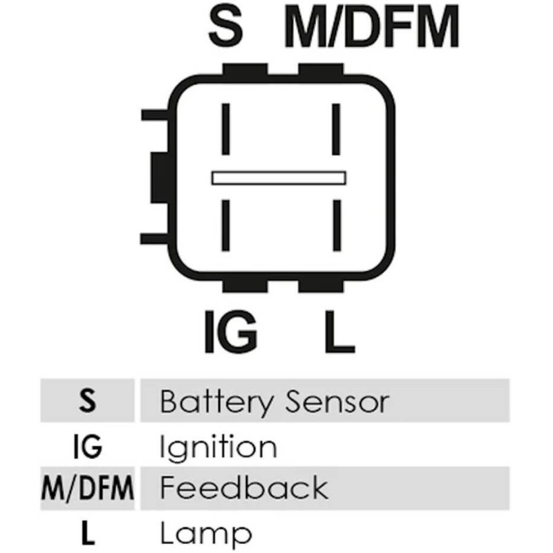 Lichtmaschine ersetzt  101211-7891 / 101211-7892 / XR8310300BA / XR8310300BC