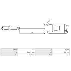 NOX-Sensor ersetzt 4H0907807H / 5WK97209