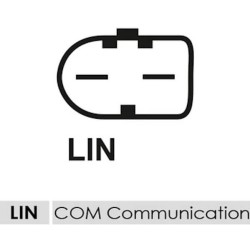 Reguladore para alternador Hitachi LR1180-851 / LR1180-856