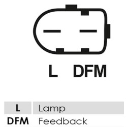 Lichtmaschine 0124315062 ersetzt 0124315030 / 0124315042 John Deere 70A