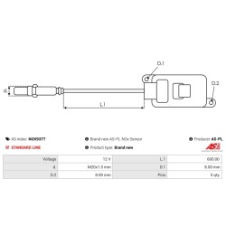 NOX-Sensor ersetzt 857646901 / 5WK96697B