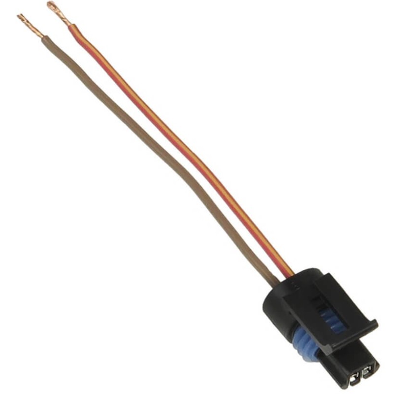Wires with male connectors for alternator