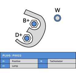 Alternatore sostituisce Valéo SG7S024 / SG7S014 / A11VI91 / 2542678