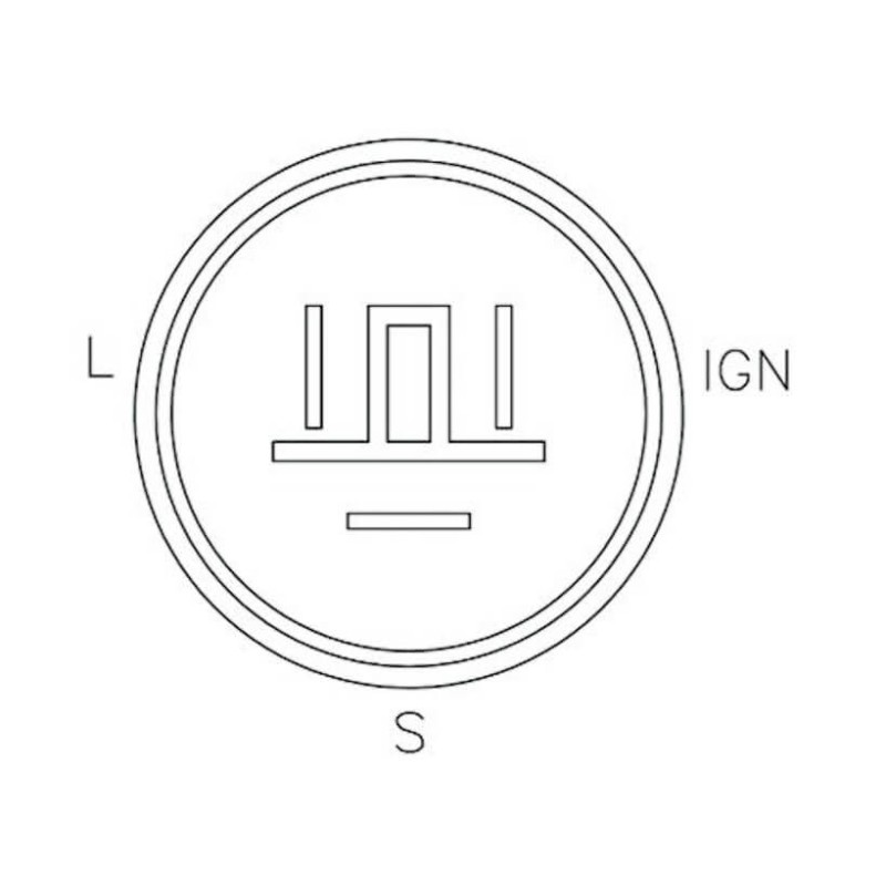 Régulateur pour alternateur Denso 100211-0680 / 100211-0730/  100211-0760