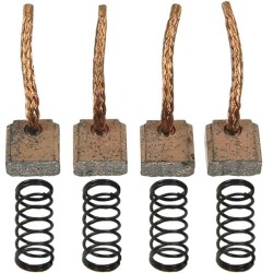 Jeu de balais pour démarreur Iskra / Mahle 11.131.519 / AZE2117 / AZE2669